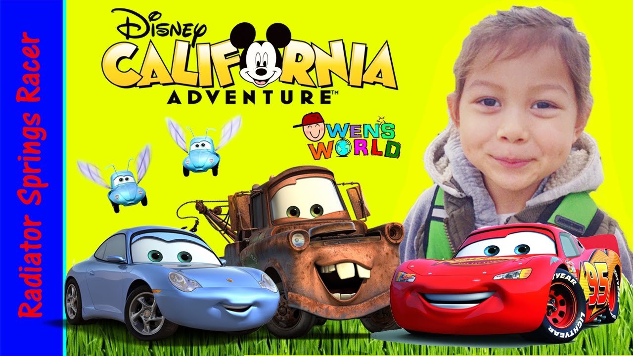 DISNEY CARS RIDE Radiator Spring Racers with Lighting McQueen and Tow ...
