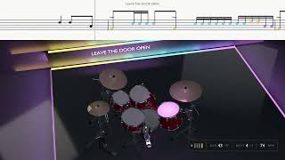 Leave the Door Open 🥁 Silk Sonic | Drum Tutorial + Play-Along Cover