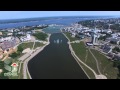 Аэросъемка центральной части города Чебоксары, DJI Phantom 3