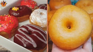 Donuts الدونتس الخطيييييير 🍩 بطريقة سهلة جداااا وقوام خفيف وطرى لازم تجربوه😋😋