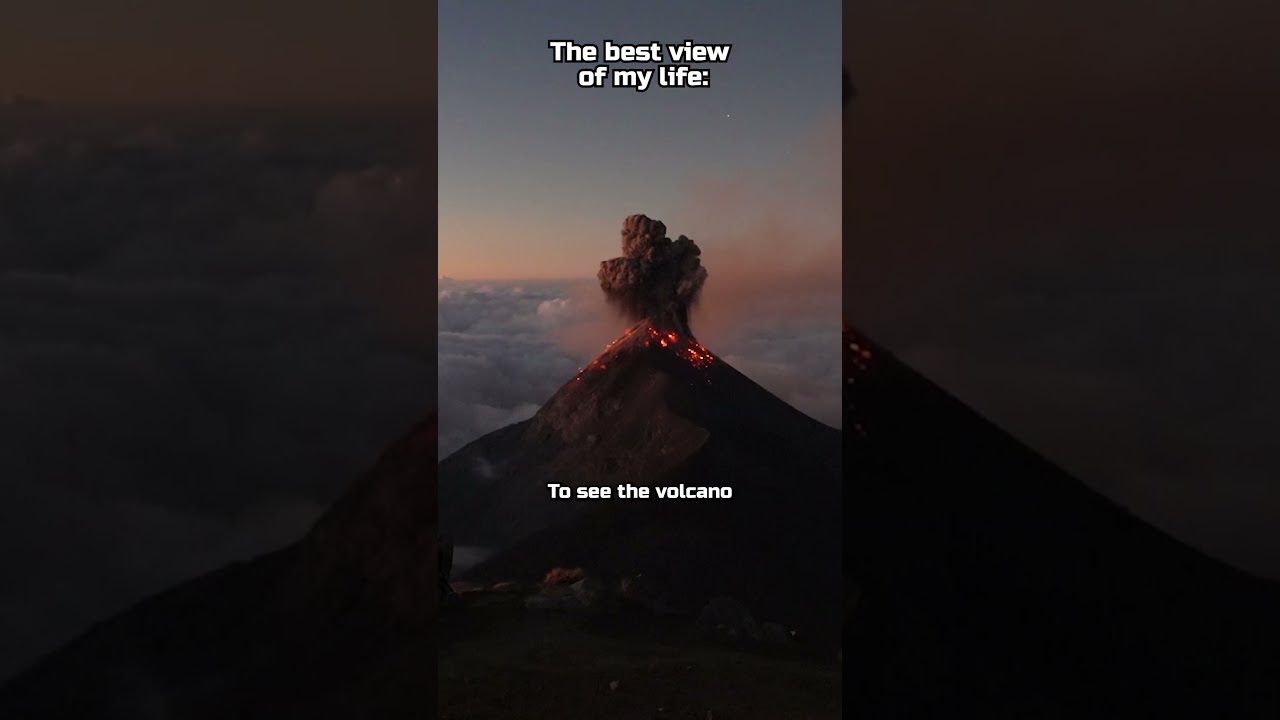 You can’t beat this volcano view from Acatenango