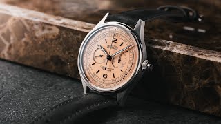 Hands-On: The Angelus Chronographe Télémètre Steel Rose