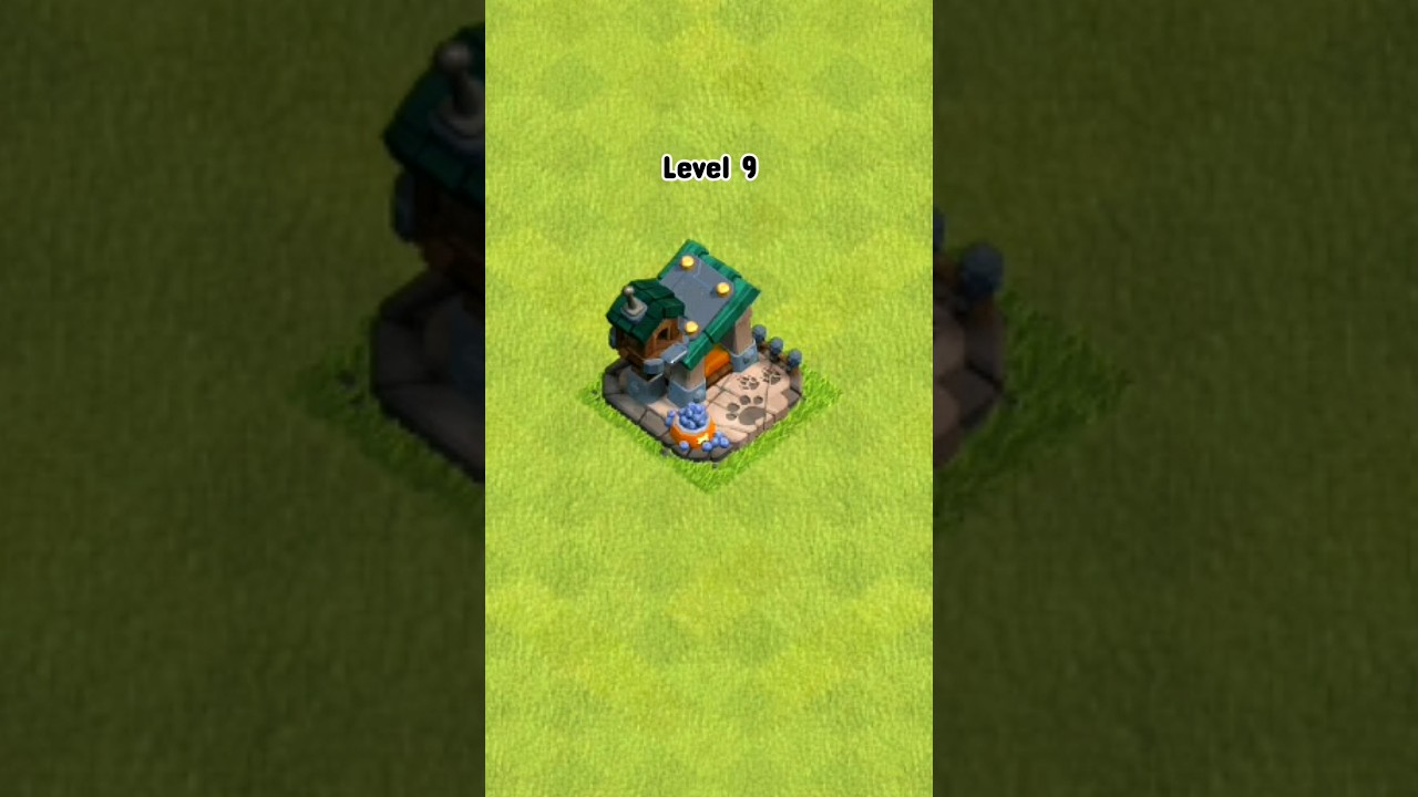 Clash of Clans - Pet House 1 to 9 levels 