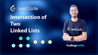 Intersection of Two Linked Lists | ( Leetcode 160) | Find the intersection point of Y LinkedList