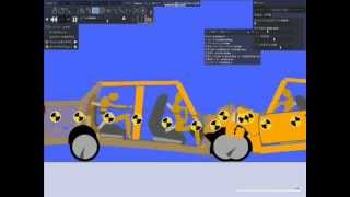 Phun壊れる車をつくってみた