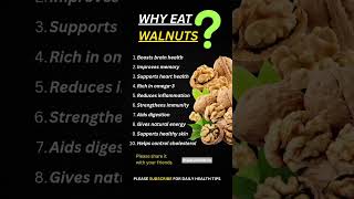 🧠 Walnuts Nutrition | Foods For Memory And Focus | How To Improve Memory And Focus | Boost Memory 😎