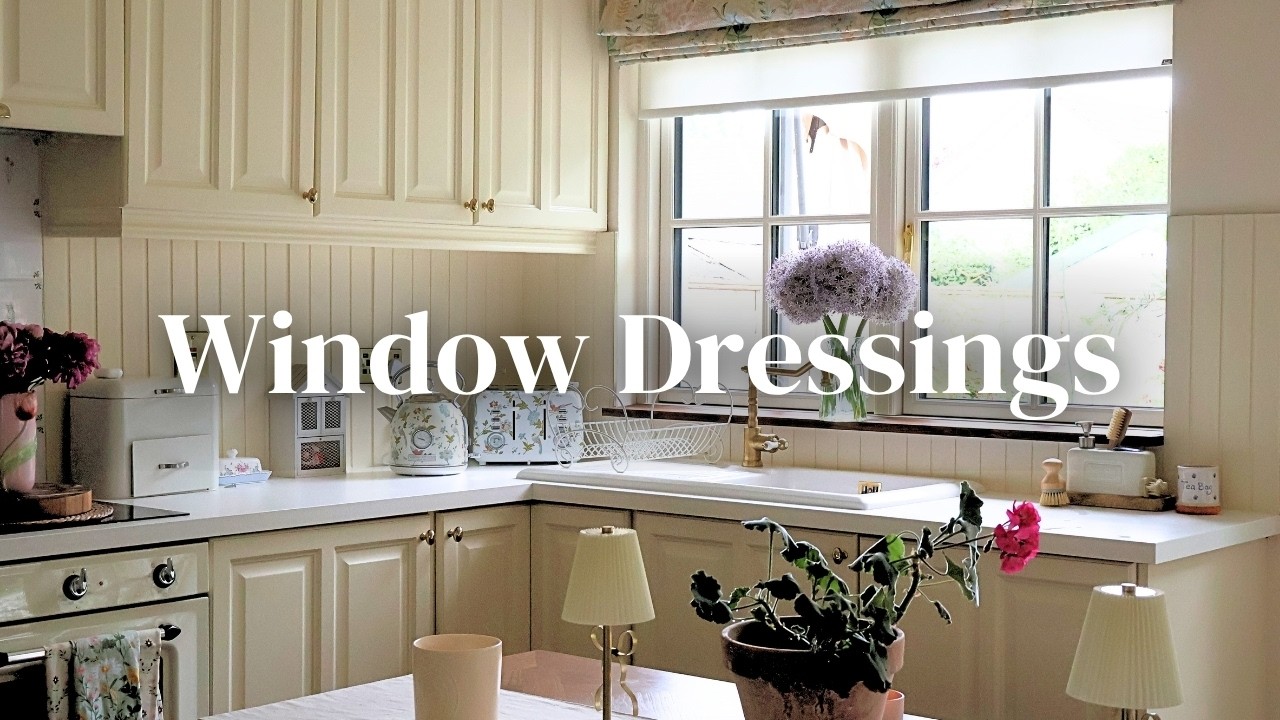 I Finally Dressed My Kitchen Windows... and I'm Obsessed ✨