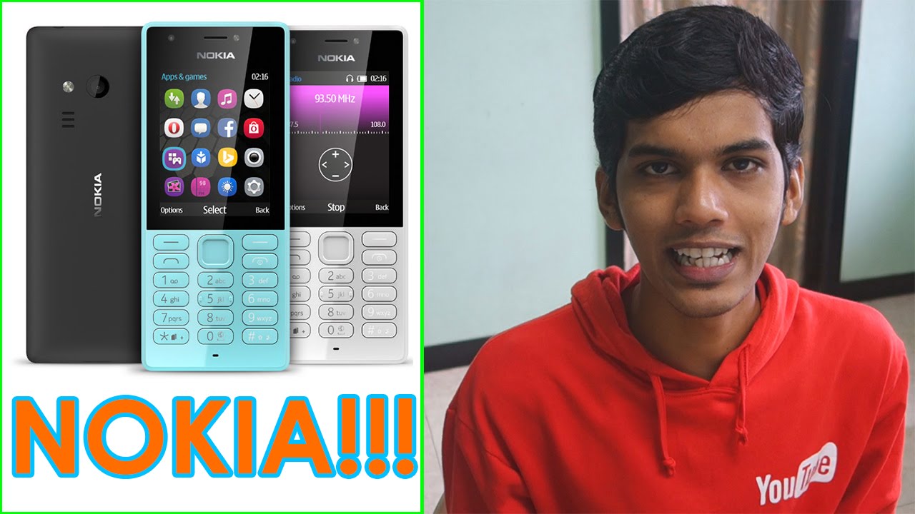 Nokia's New Feature Phone- NOKIA 216! Whatsapp Gets GIF ...