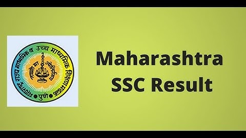 Maharashtra Board SSC Result 2020 Declared mahresult.nic.in