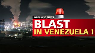 Venezuela Live News : Many Building On Fire In Venezuela , Caracas Video Captured On Live Camera