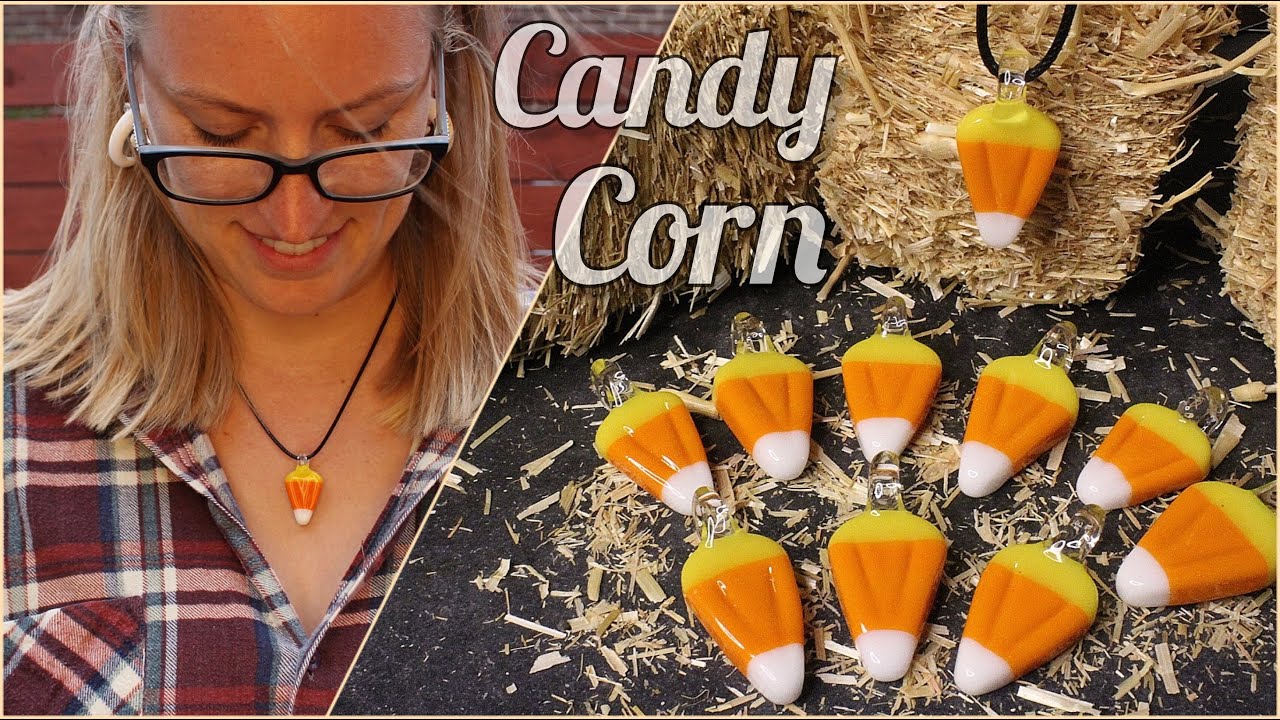 The PERFECT Charm For The Fall Season - Candy Corn Pendant Demo - YouTube