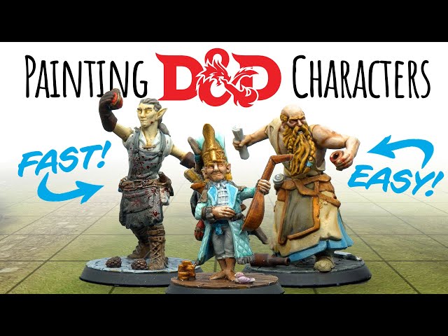 One Custom Miniature Paint Job Order Dungeons And Dragons or