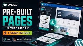 How To Add Pre-Built Pages and Layouts in the WPBakery Page Builder WordPress Plugin 🔌