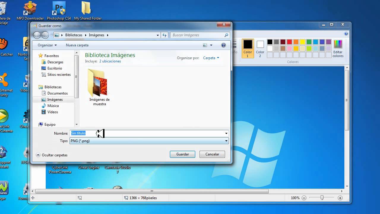 Como Capturar La Pantalla En Windows 7 Youtube