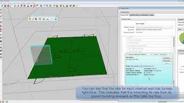 LIDX SketchUp Plugin - Part 3 - Assigning Rates to Building Elements