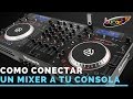 Como conectar una mixer (Controlador dj) a tu consola