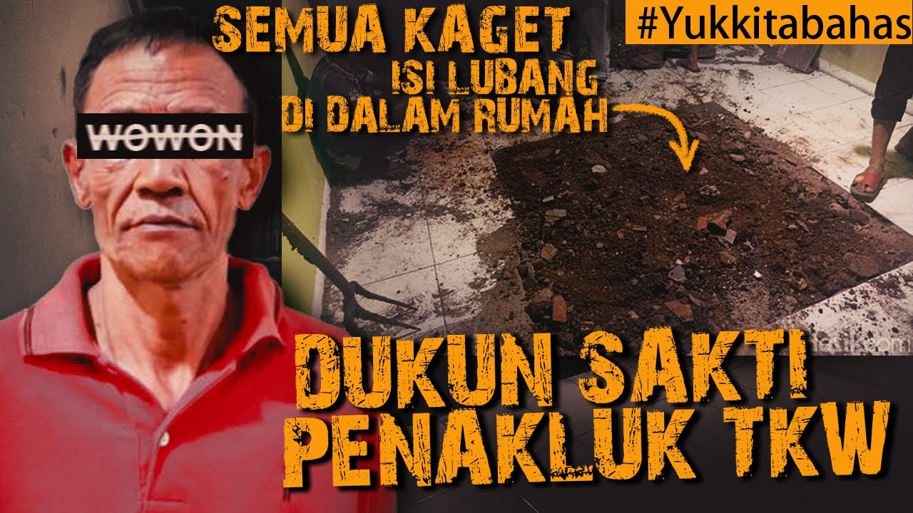 SI TUKANG KAWIN DGN RUMAH BERLUBANG YG BERISI... #Yukkitabahas