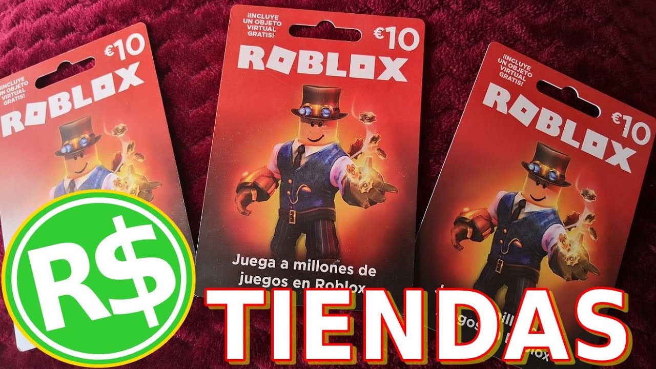 Donde Comprar La Tarjeta Roblox Para Tener Robux Youtube - tarjeta de robux roblox