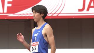 【第110回日本選手権】男子 走高跳 決勝8位 ●福士 湊●