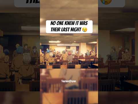 Their Last Dinner Together 86 Sad Moment Anime Edit Animeedit Eightysix Sadanime Animeamv 