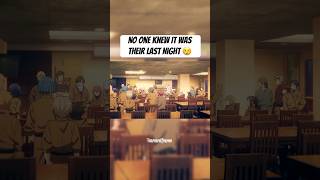 Their Last Dinner Together 86 Sad Moment