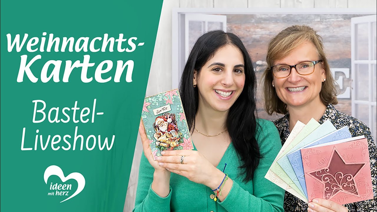Weihnachtskarten - Bastel-Liveshow (09.10.2023)