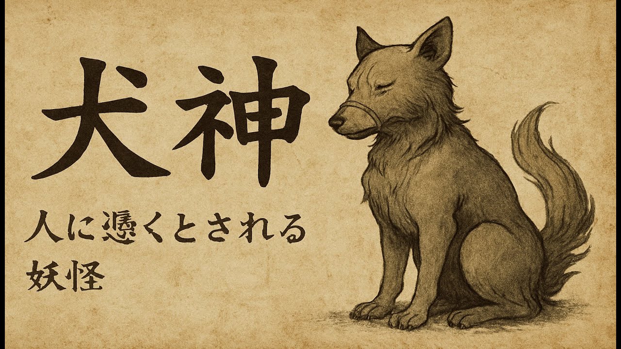 【犬神】呪いを操る犬の霊|四国に伝わる“犬神筋”の恐怖と封印の儀式|日本の妖怪解説 - YouTube