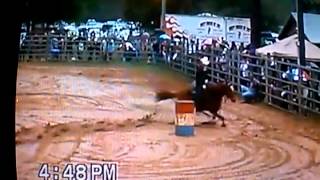 Takem Down Moving winning 3rd Bullfrog Bash Rodeo!