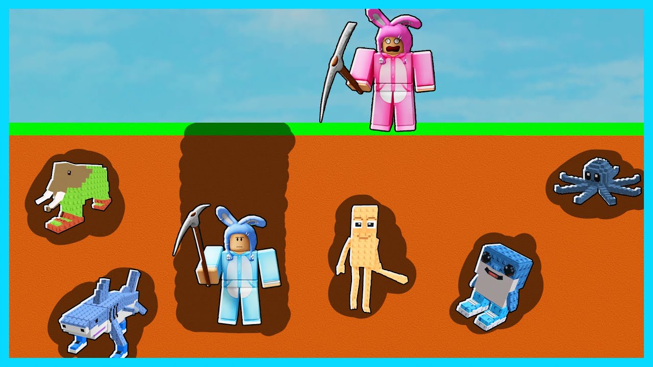 MIPAN & ZUZUZU Mencari Brainrot Yang Terkubur Di Bawah Tanah! ROBLOX