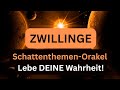 ZWILLINGE ♊️ Schattenarbeit-Orakel |Hör auf dich zu verstecken! 