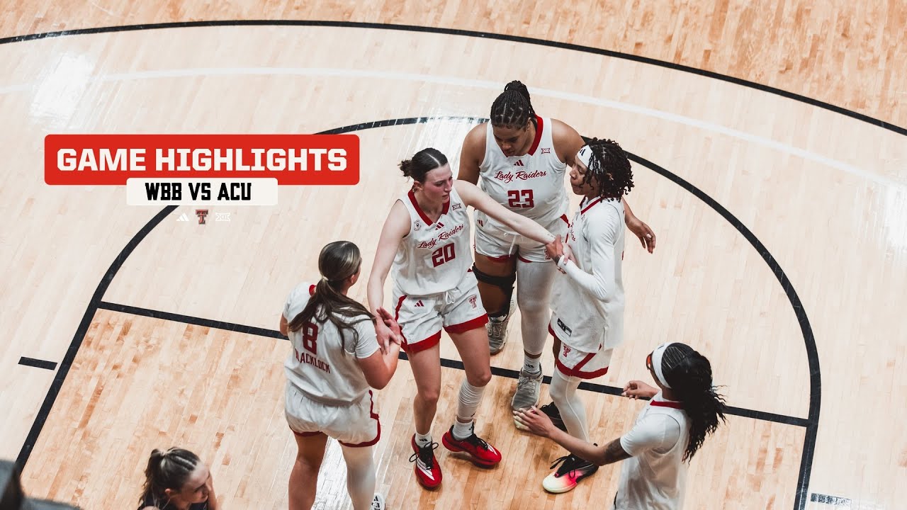 Texas Tech Women's Basketball vs. ACU: Highlights | December 14, 2025