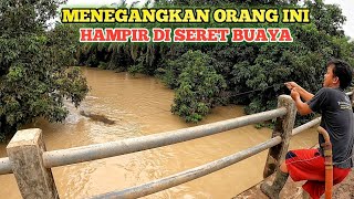 CROCODILE FISHING AND ALSO GREEN PRAWNS FISHING, SUCCESSFUL STRIKES