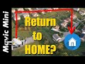 DJI Mavic Mini - Return to Home Tutorial (RTH)