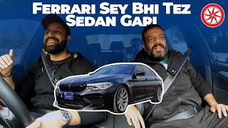 Ferrari Sey Bhi Tez Sedan Gari ... BMW M5 Competition