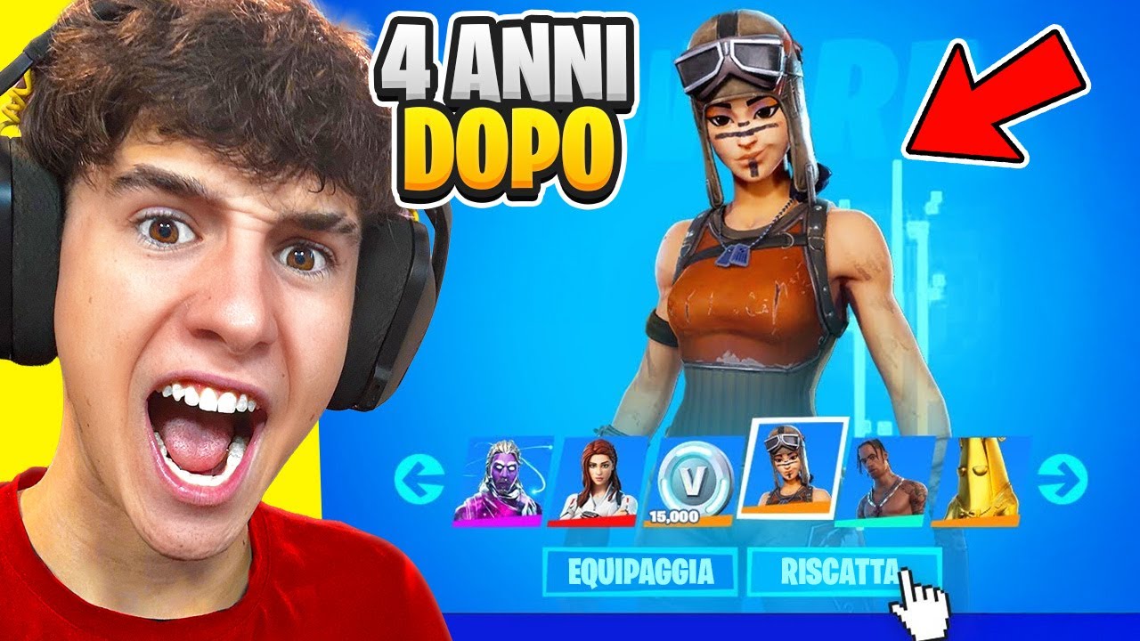 Entro dopo 4 ANNI in un mio Vecchio ACCOUNT E...😱 Fortnite ITA