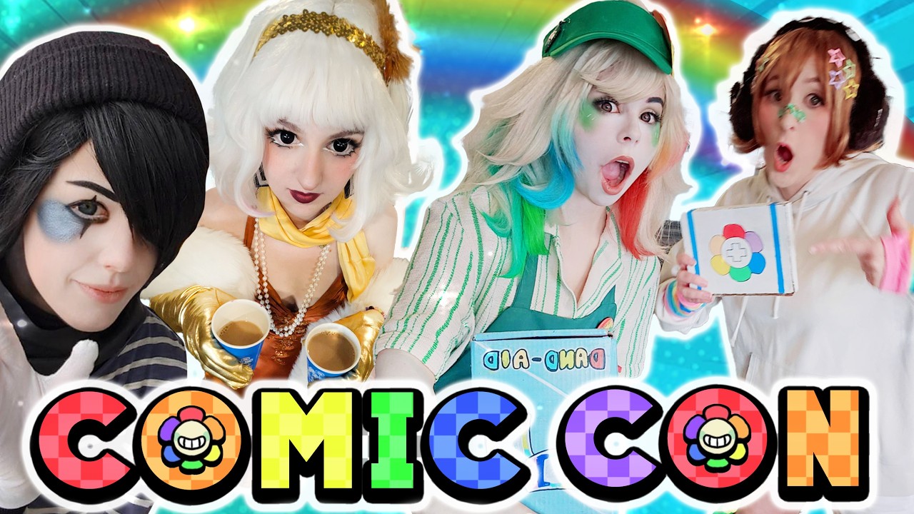 We cosplayed DANDY'S WORLD at COMIC CON!