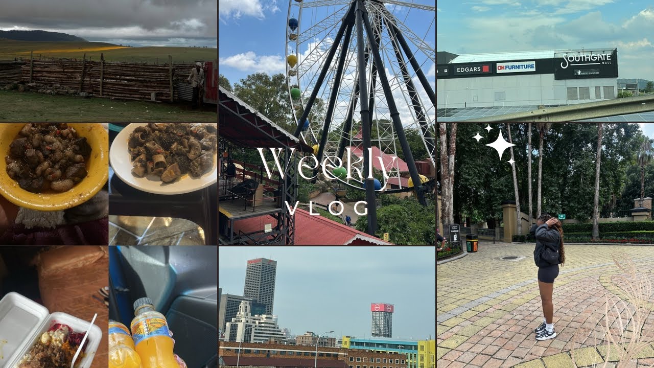 Weekly Vlog | Johannesburg, Gold Reef City, Kwa Mai Mai, Christmas & Umgidi 🇿🇦