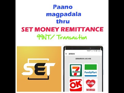 How to send money thru SET Money Remittance Apps| Taiwan to Pinas|