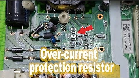 Replacing the Over Current Protection Resistor (Power supply modification)