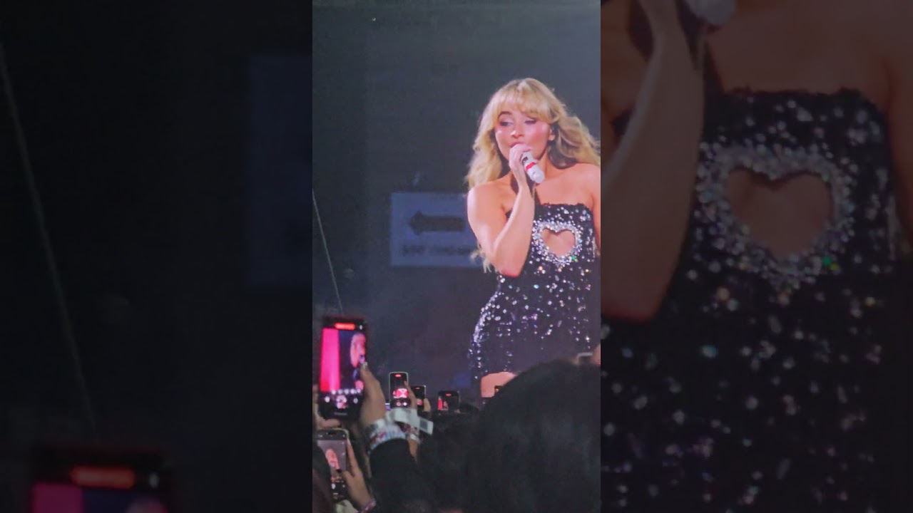 Sabrina Carpenter Perform at Taylor Swift The Eras Tour Singapore 