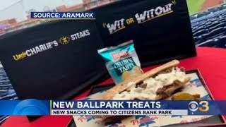 Aramark announces new snacks on deck ahead of Phillies season at Citizens Bank Park
