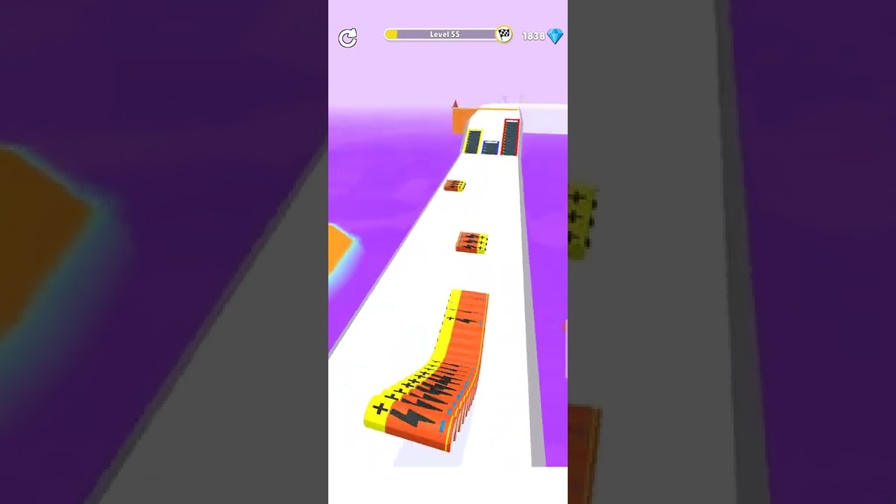 level 55 battery Run walkthrough gameplay android iOS 