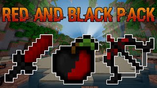 Minecraft PvP Texture Pack - Red and Black Edit [UHC/MCSG] NO LAG / FPS BOOST | Default Edit 1.8