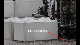 PE36 Anchors Secure Rocket Engine Test