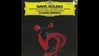 Silent Tone Record/ラヴェル・管弦楽曲集/ボレロ，スペイン狂詩曲，マ・メール・ロワ，亡き王女のためのパヴァーヌ/クラウディオ・アバド指揮ロンドン交響楽団/サイレント・トーン・レコード