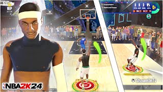 This ONE HANDED Jumpshot is UNBELIEVABLE in NBA2K24…