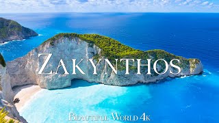 Zakynthos Greece 4K Nature Relaxation Film - Relaxing Piano Music - Natural Landscape