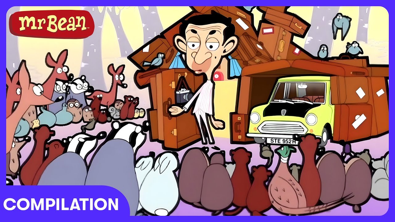 Mr. Bean - Vahşi Doğada Fotoğraf Keyfi | Çocuk Çizgi Film | WildBrain Komedi Kulübü