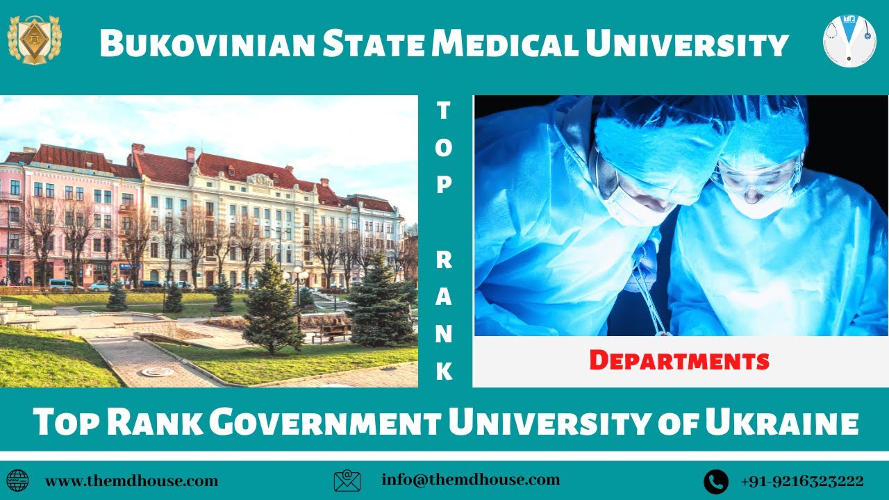 Bukovinian State Medical University I Departments I 4
