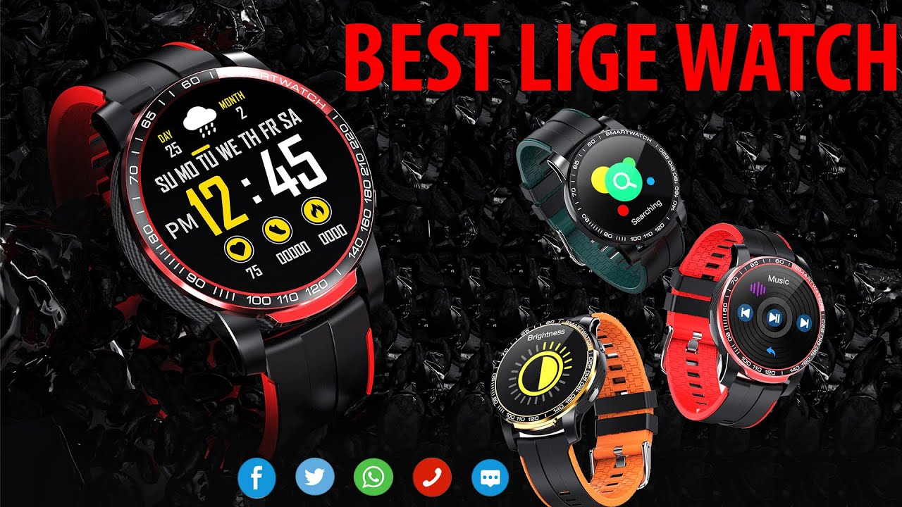 Best Lige Smart Watches Review! YouTube